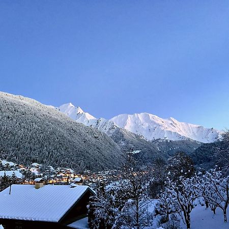 Chalet Mirador Appartement Vue Panoramique Situe A 25 Kms De Chamonix Saint-Gervais-les-Bains Exterior photo